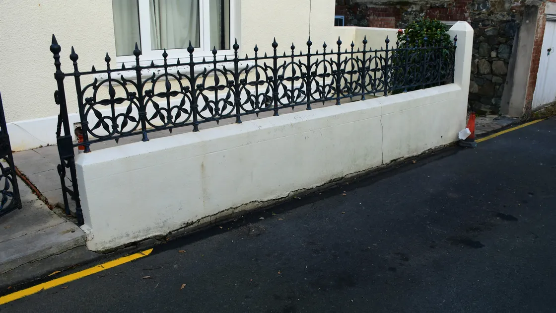 Yellow parking lines have been painted over in St Clement's Road.  Picture by Andy Brown (31548086)