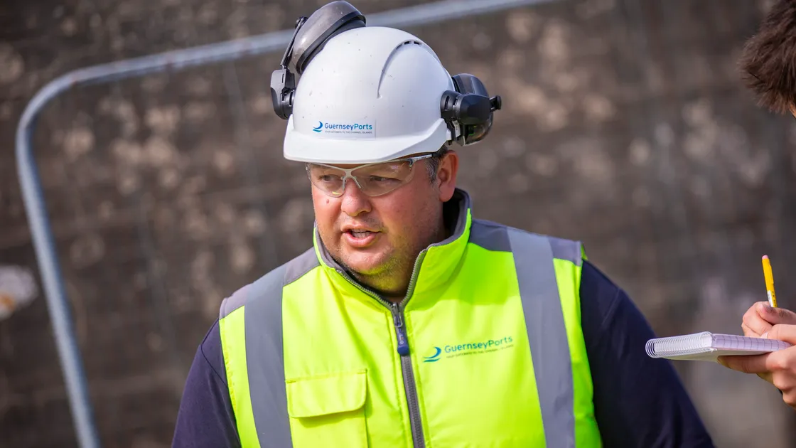 Guernsey Ports project manager Joe Armstrong. (32476346)