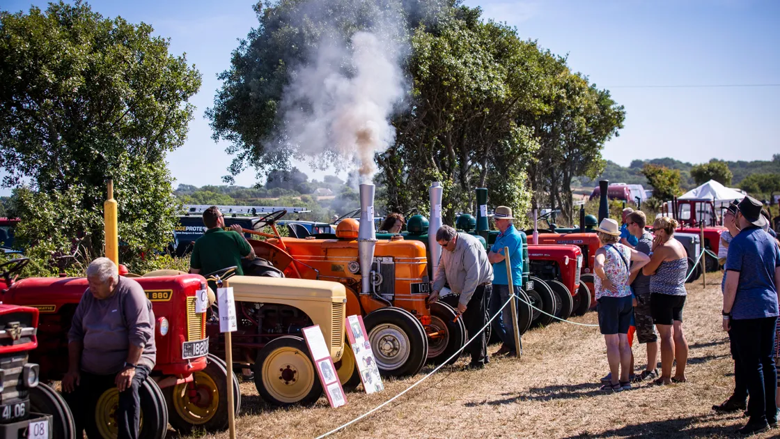Last year’s Vintage Agricultural Show. This year there will be more steam engines and bigger fairground rides. (Picture by Sophie Rabey, 32386108)