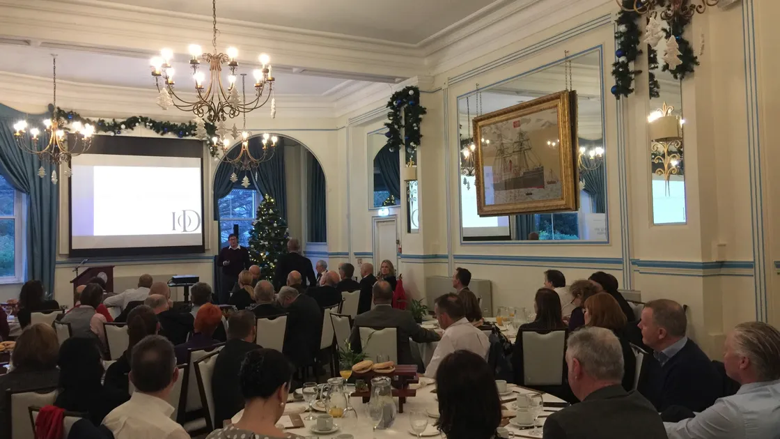 Institute of Directors members at the OGH on Friday morning. (Picture by Yves Le Maquand, 26576221)