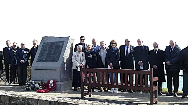 Alderney marks 75th anniversary of the sinking of submarine with a special service