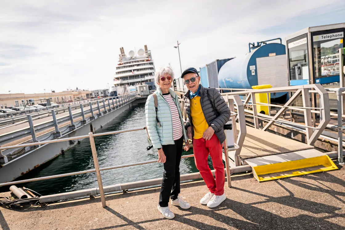 Mireille and Gerard Thirion, from the South of France.