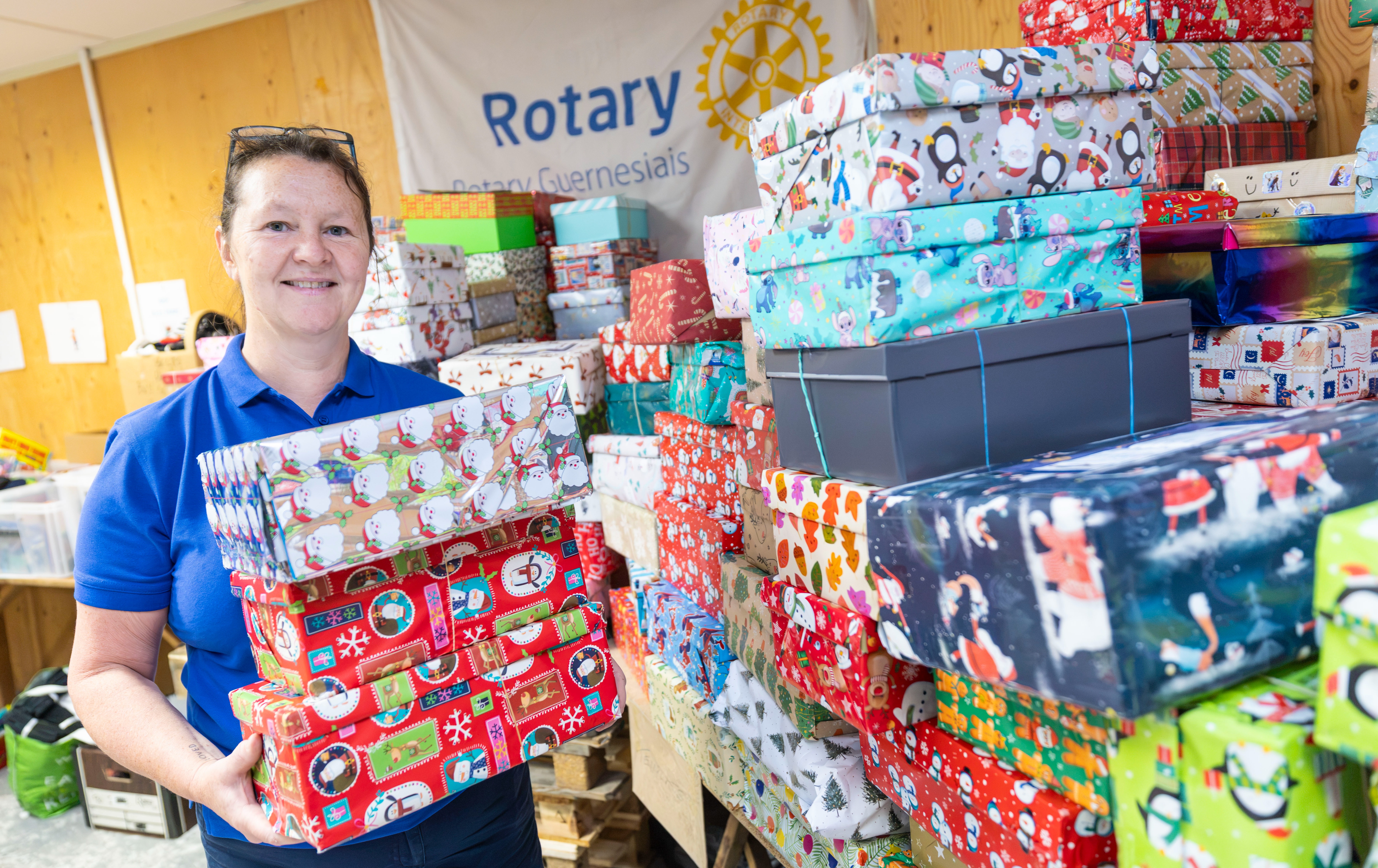 Rotary shoeboxes are ready to head east this weekend ne