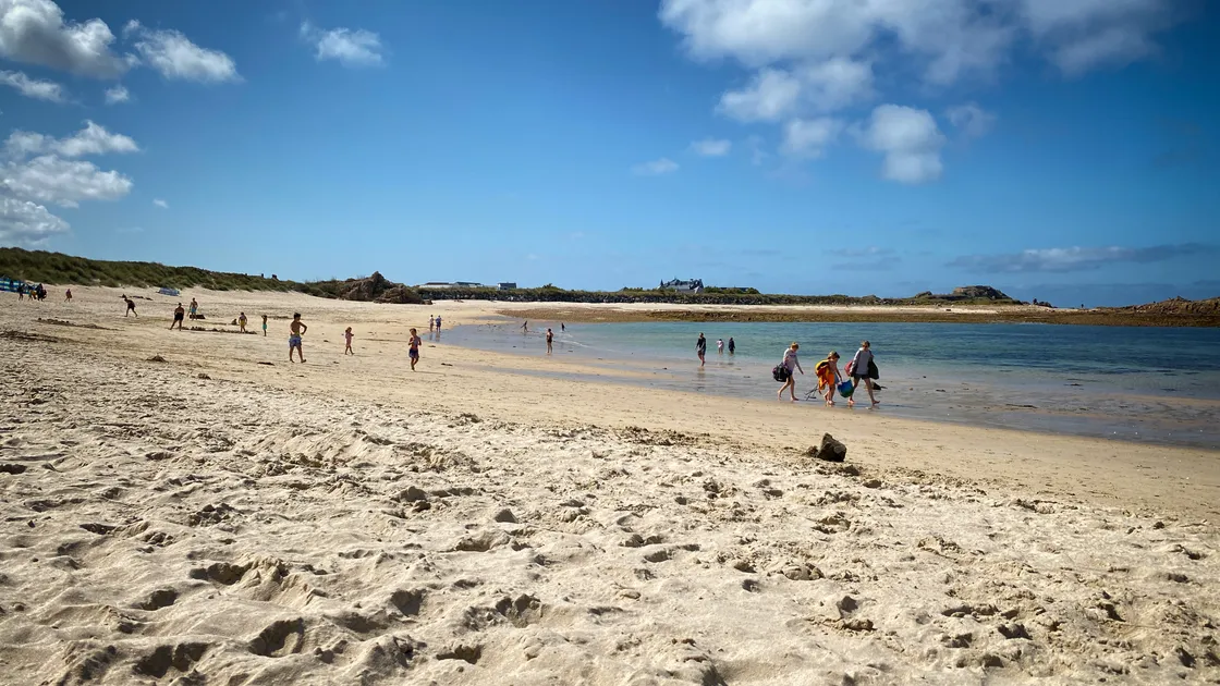 The west coast beach was the only Bailiwick swimming spot to score excellent on every check between May and September. (Picture by Tony Curr, 33751368)