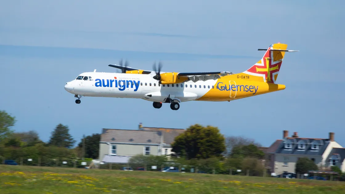 Aurigny is midway through its annual winter aircraft maintenance programme, which entails each of its five ATR aircraft. (33227634)