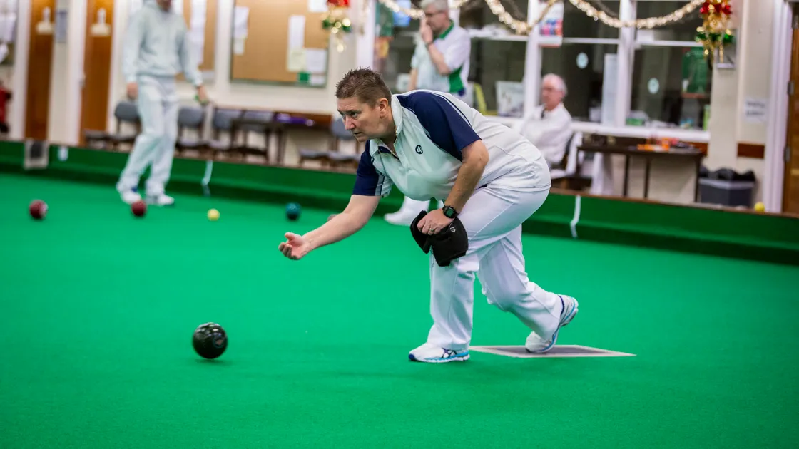 Her latest women's singles title success made it an incredible 20 overall for Ali Merrien. (Picture by Luke Le Prevost, 31580004)