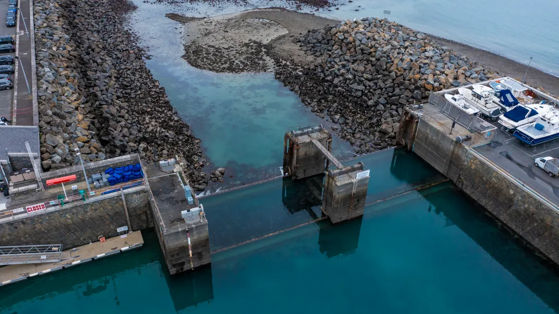 The QEII Marina was constructed in the mid-1980s, so the gates and their supporting infrastructure are now 40 years old.