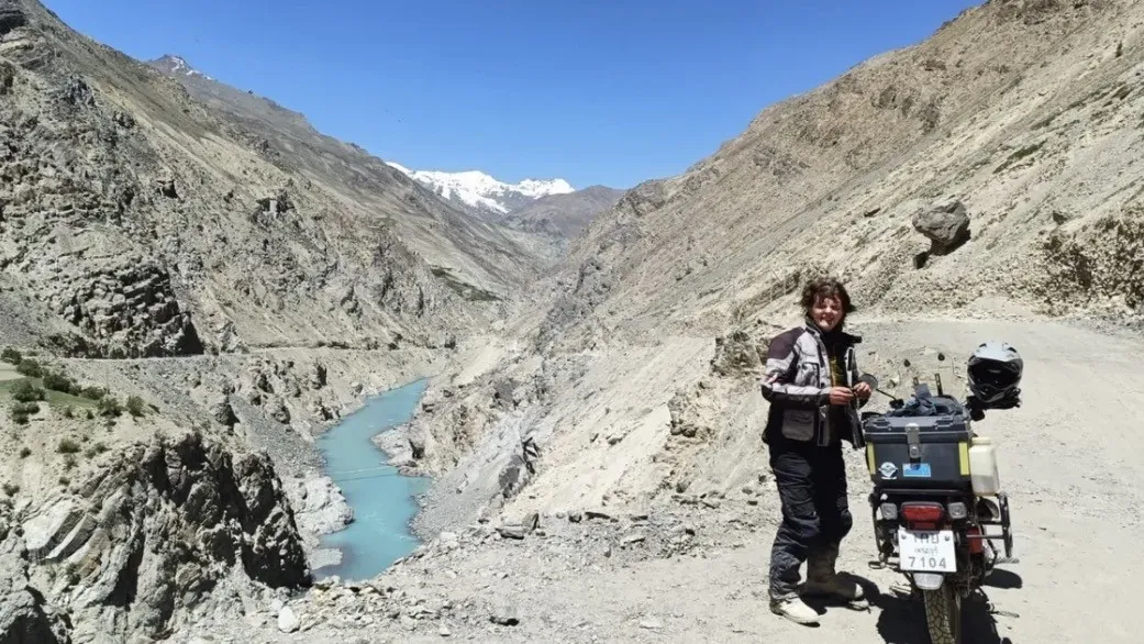 After completing their journey, the couple intend to sell their bikes in the UK and fly home.