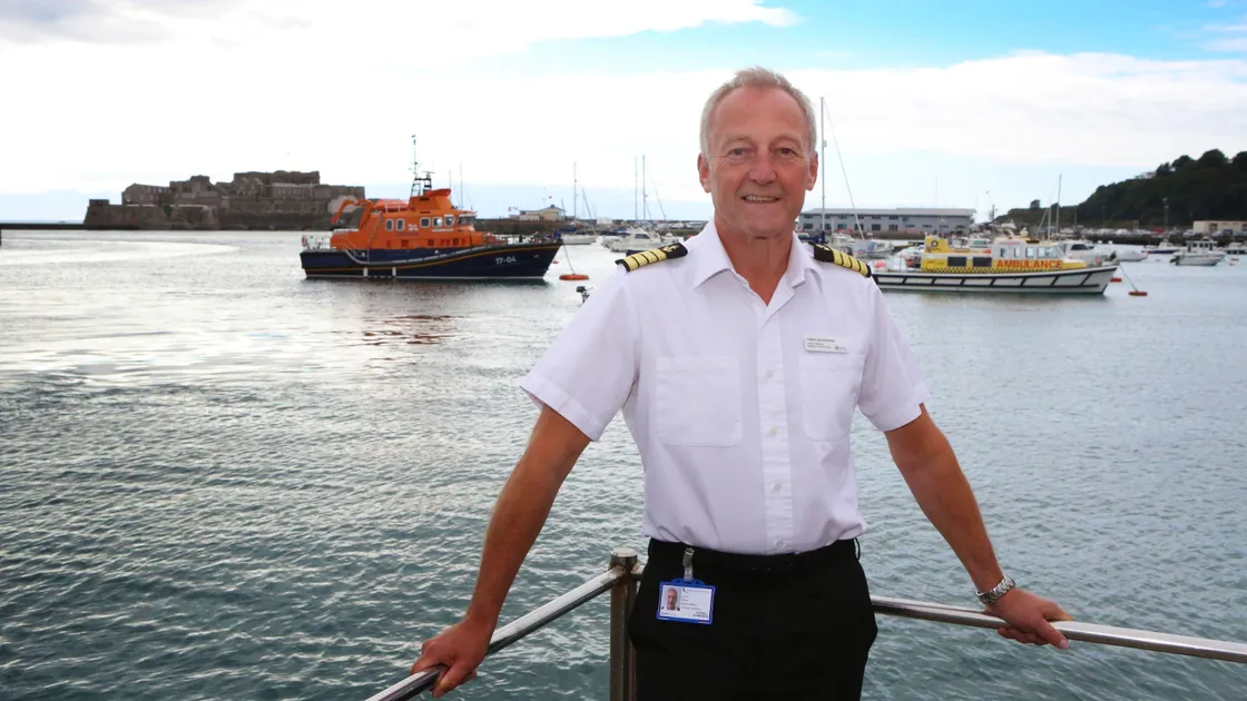 Guernsey harbourmaster Captain David Barker. (Picture by Steve Sarre, 23864044)