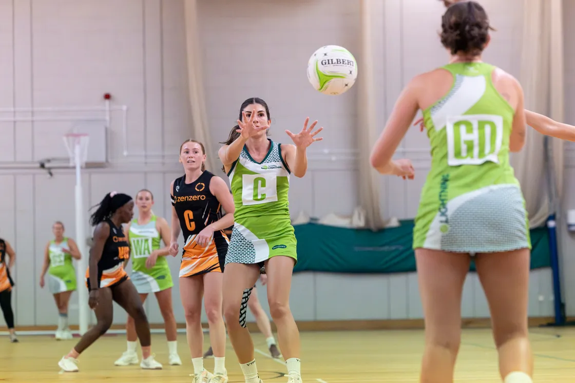 Interplay between Lightning Strike GD Anna Fazakerley and C Charlotte Hill.