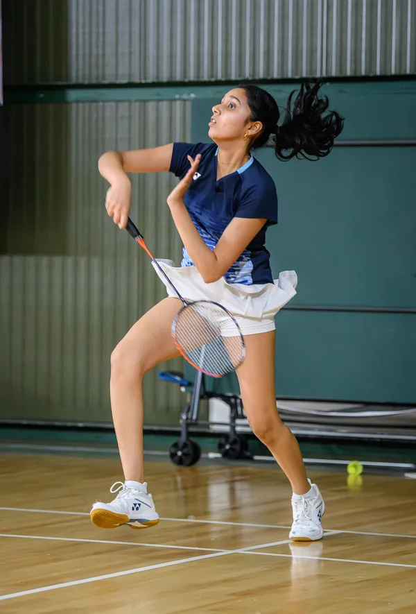 Guernsey’s rising star Medha Vallapureddy reached the women’s singles final.