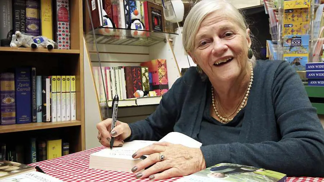 Former MP Ann Widdecombe in whistle-stop trip