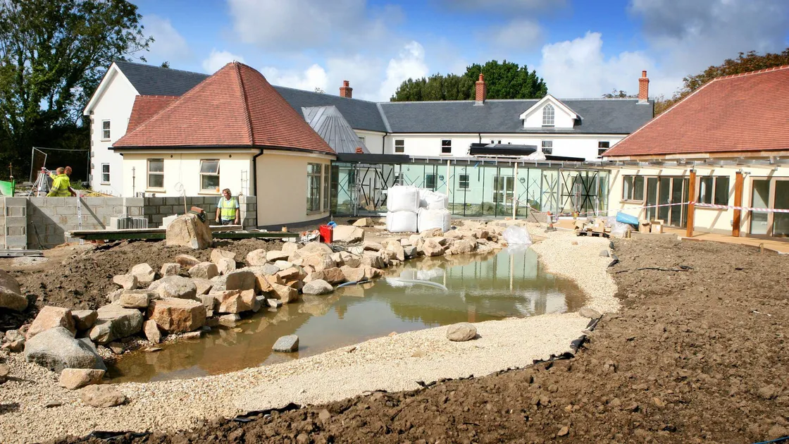 In 2007 first plans were submitted and rejected for the development of Les Bourgs. Following an amendment, the plans were accepted – estimated to cost £4m