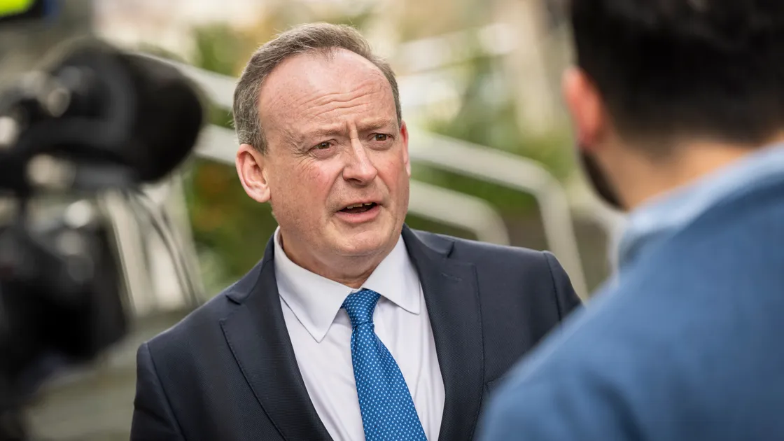 P&R president Lyndon Trott talked down the chances of the review leading to cuts in public services. (34046988)