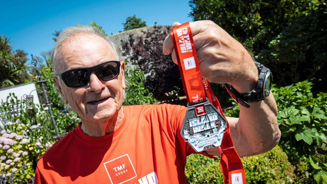 Mike Pitcher has completed 75 full and half-marathons.