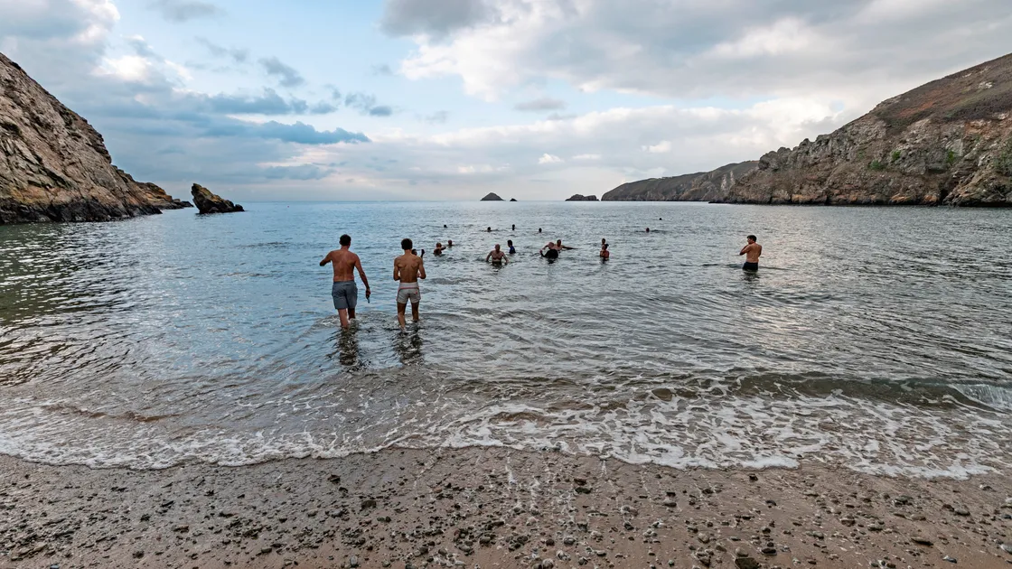 Swen Lorenz hosted 50 paying guests from around the world on an event-filled weekend in Sark, raising funds for the Seigneurie Garden Trust. (Picture by Chris Kennedy-Barnard)
