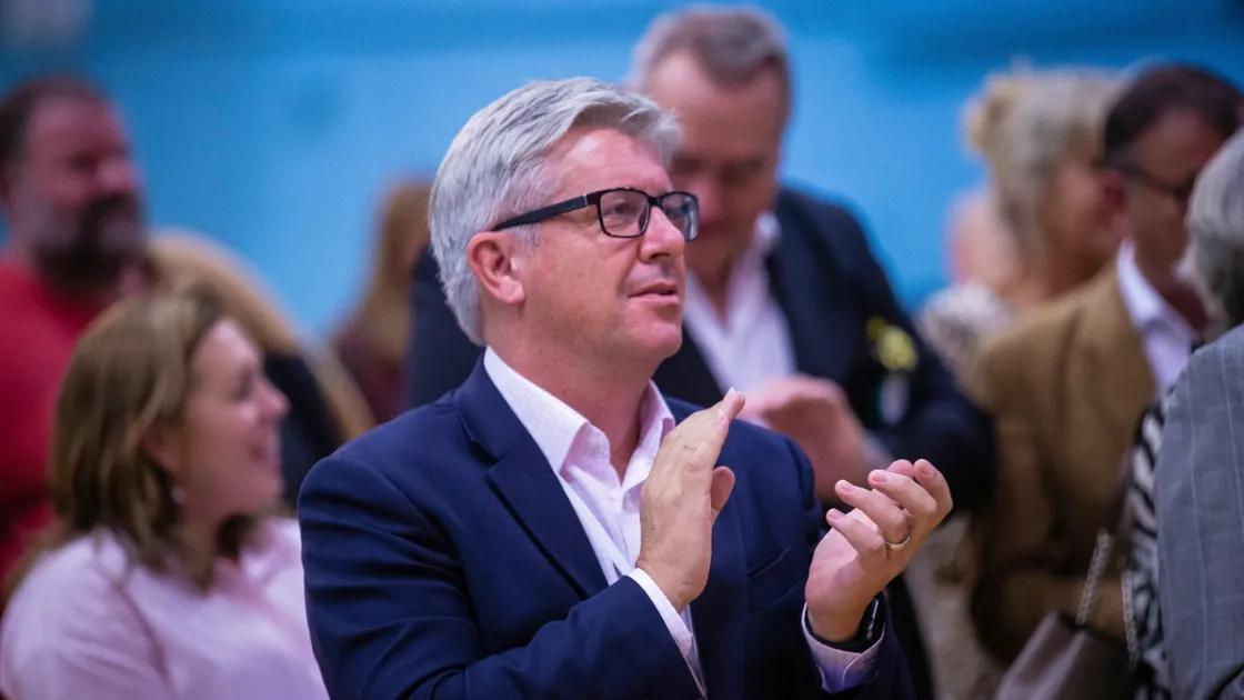 New candidate Mark Helyar of The Guernsey Party placed fourth, receiving 11,408 votes. (Picture by Peter Frankland, 28780100)