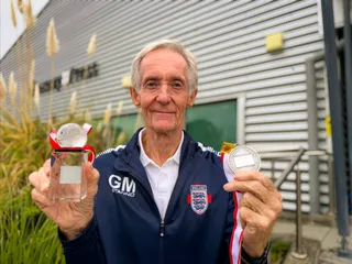 Geoff Martel on playing for England... at 80