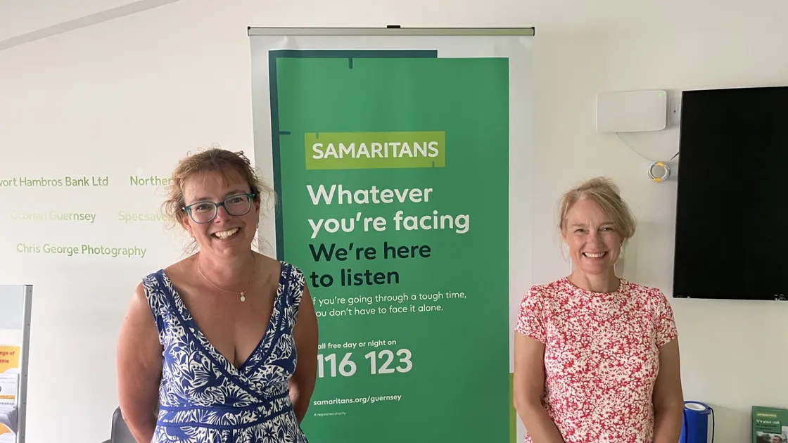 Guernsey Samaritans new co-directors, Louise Collenette, left, and Joanne Luff. (Picture supplied)