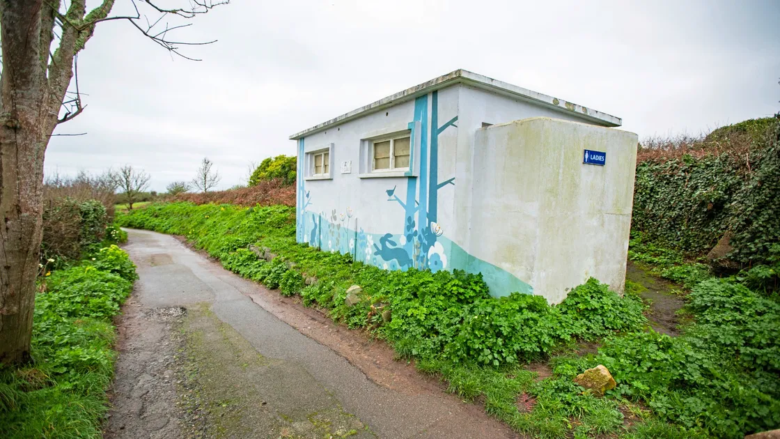Public toilets in the car park at the top of Petit Port have stayed locked in the year since it was handed back to the States, with a spokesman blaming a lack of access. (Picture by Sophie Rabey, 32986066)