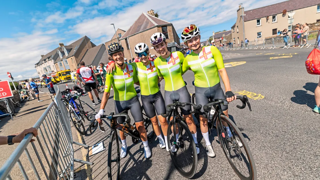 Guernsey’s road team capped a brilliant week with team gold in the town criterium.
