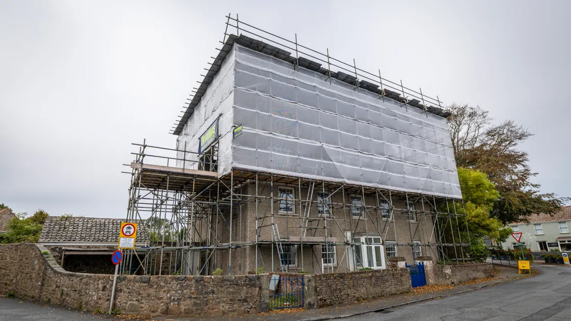 St Martin’s Rectory. The parish is planning to sell the building.