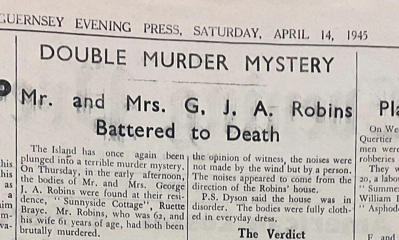 Two ghastly murders – or was it four?