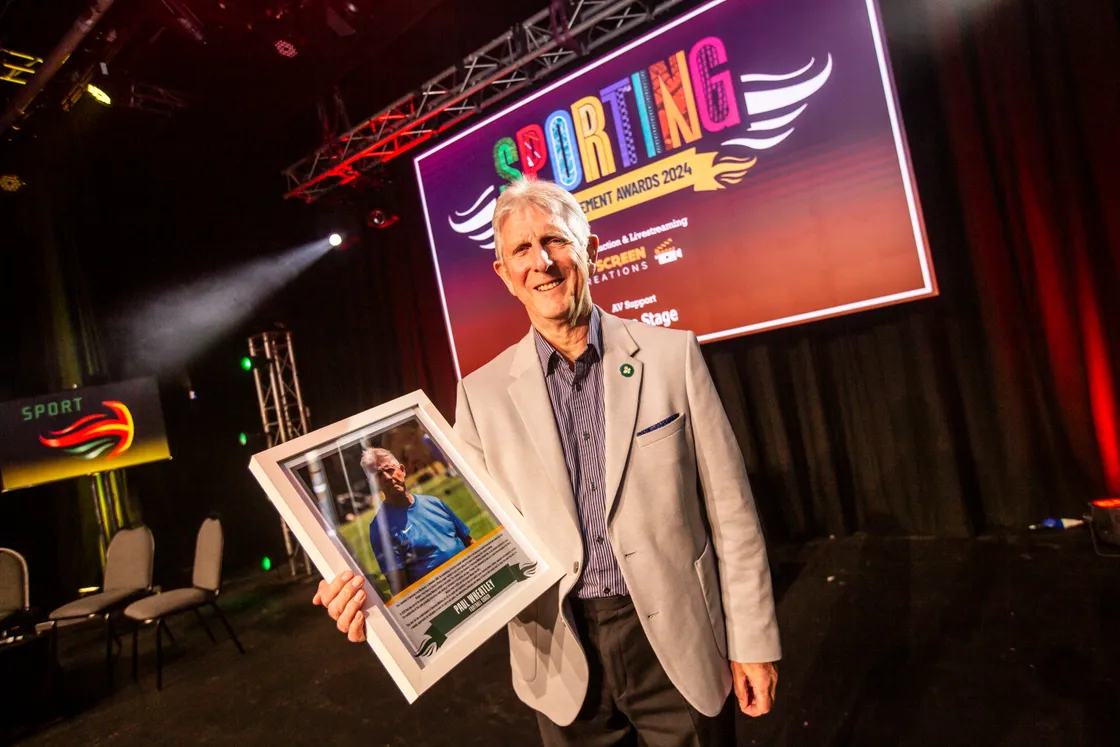 Paul was awarded a Guernsey Coaching Roll of Honour the Sports Commission Sporting Achievement Awards 2024