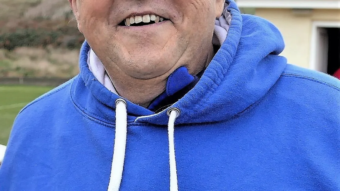 Alderney FA president Reg Atkins. (28866441)