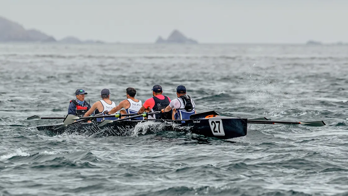 Nova Wealth, shown in last week's Clameur Challenge, were to lead the Guernsey charge in the Sark to Jersey.
