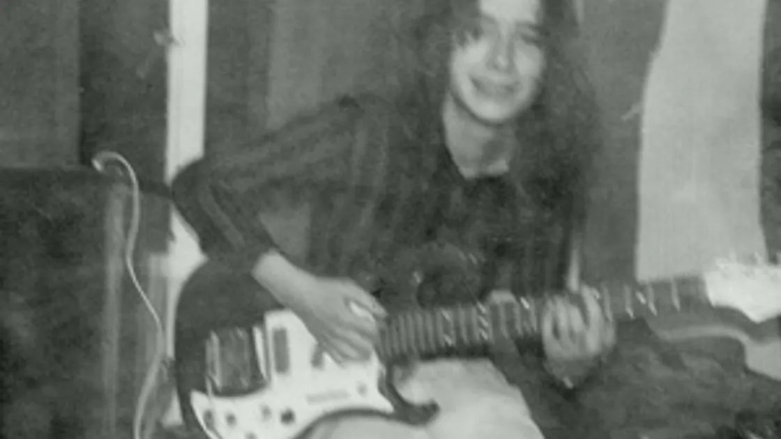 After his time in Guernsey, Parker moved back home to Surrey and then to Chichester. Playing guitar at the Boxgrove Youth Club in Sussex, Parker looked much as he did while in Guernsey, with long hair in the style of the time