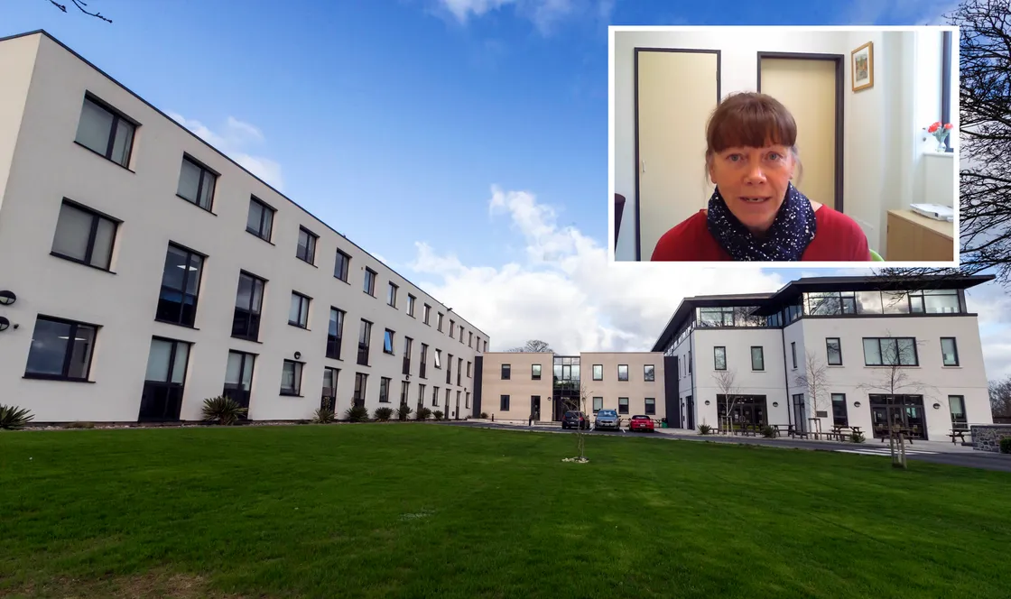 Ladies' College and, inset, its principal Ashley Clancy.  (28595837)