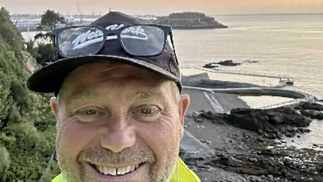 Greg Josey has been covering nearly 18 miles every day