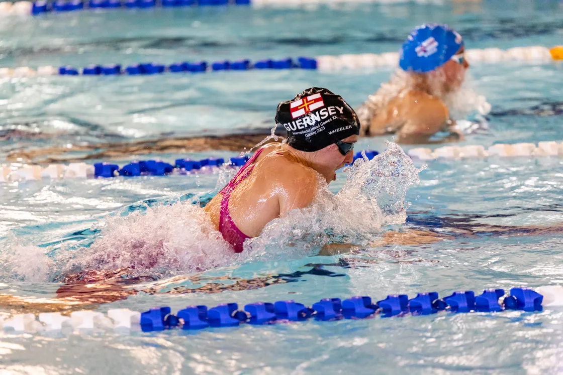 There were more medals in the pool for Guernsey on the second night of swimming.