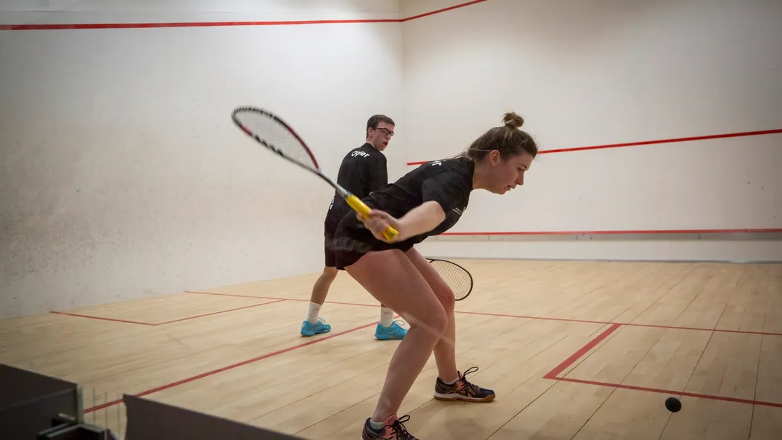 Women's champion Natalie Dodd also reached the Grade B final in which she faced eventual winner Leo Ware. (Picture by Sophie Rabey, 30418756)