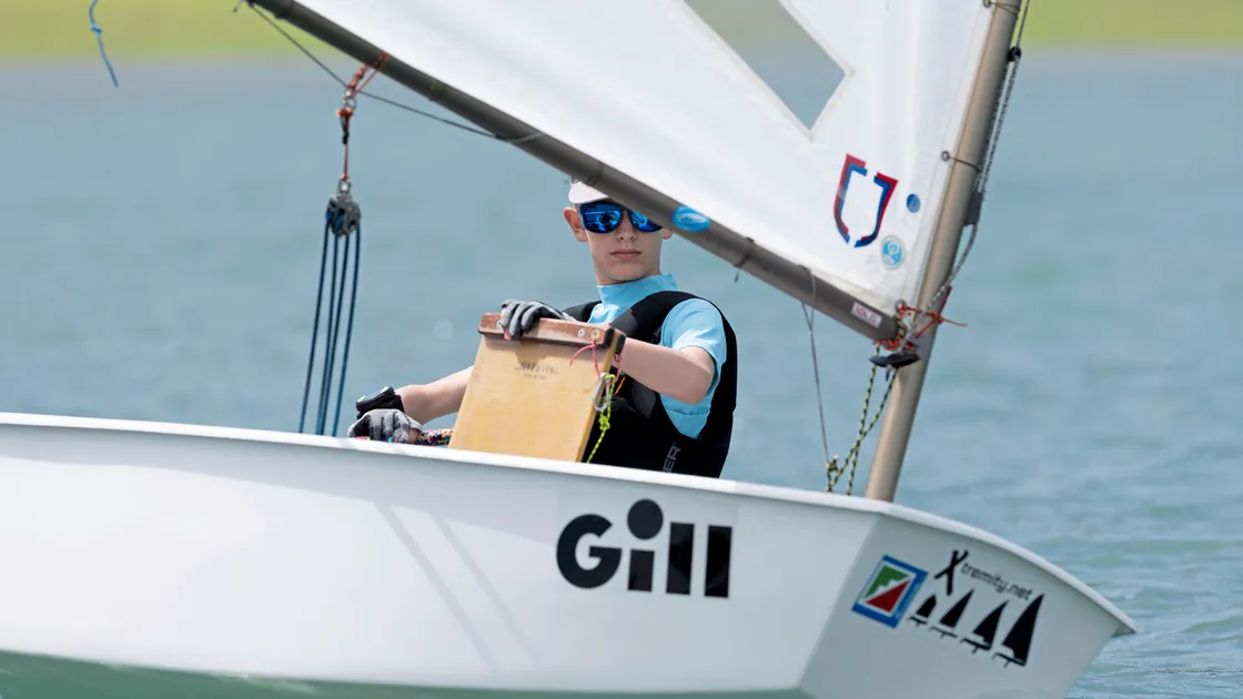 Monty Remfrey is the current Channel Islands Optimist junior champion