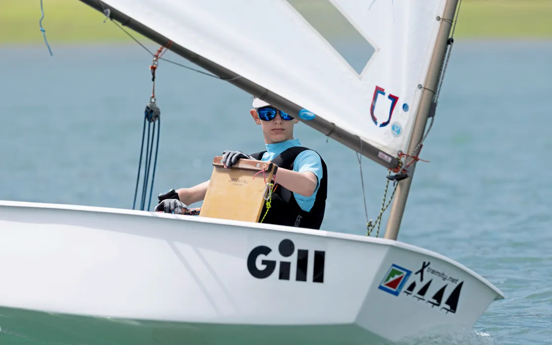 Monty Remfrey is the current Channel Islands Optimist junior champion