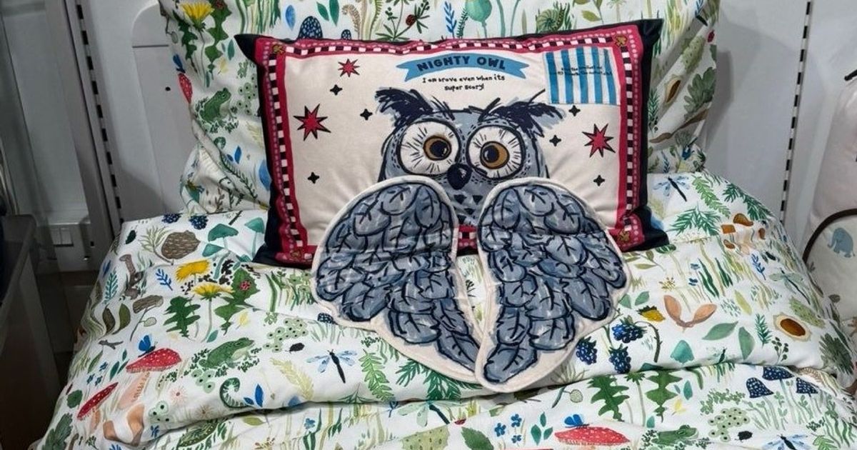 Baby charity’s owl mascot inspires ‘Hug Me Pillows’