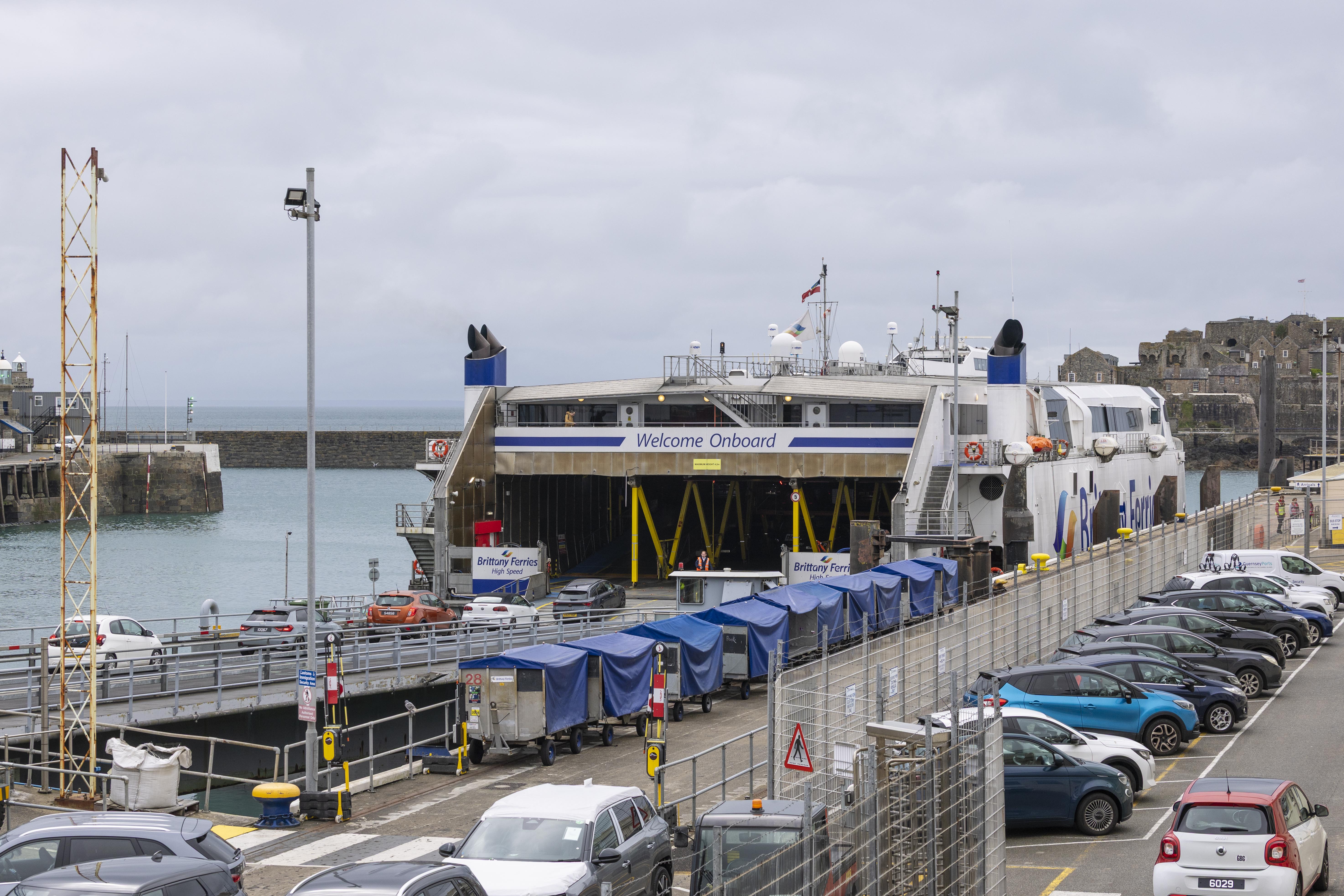 Brittany impact sees islanders twice as happy on the ferries
