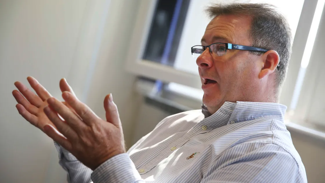 Aurigny commercial manager Malcolm Coupar. (Picture by Peter Frankland, 30342537)