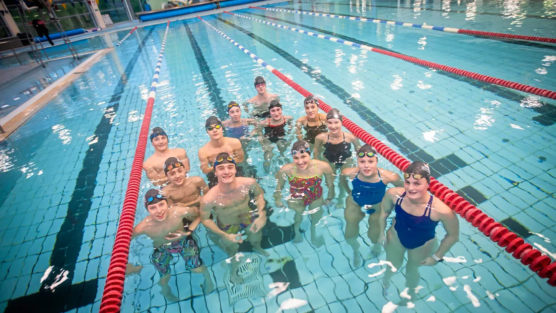 The young swimmers heading to the Malta Invitational Games, which are set to run from Friday to Sunday. (Picture by Sophie Rabey, 33743540)