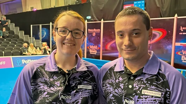 Budding bowls umpires aiming high after world level experience