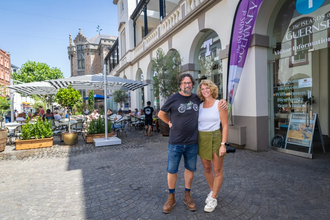 Ian Rogers and Lizzie Seymour, owners of new craft beer bar Salt.
