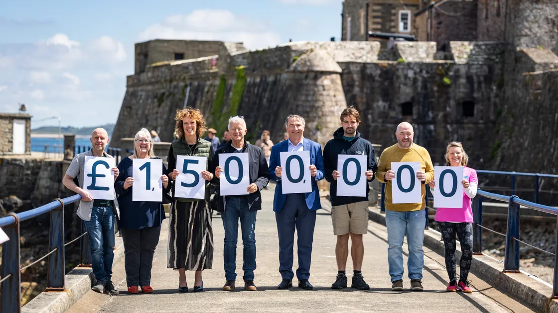 Local digital fundraising platform giving.gg has helped raise more than £1.5m. for charities since its launch in 2016. Pictured are team members and charity representatives that have benefited from the platform. 