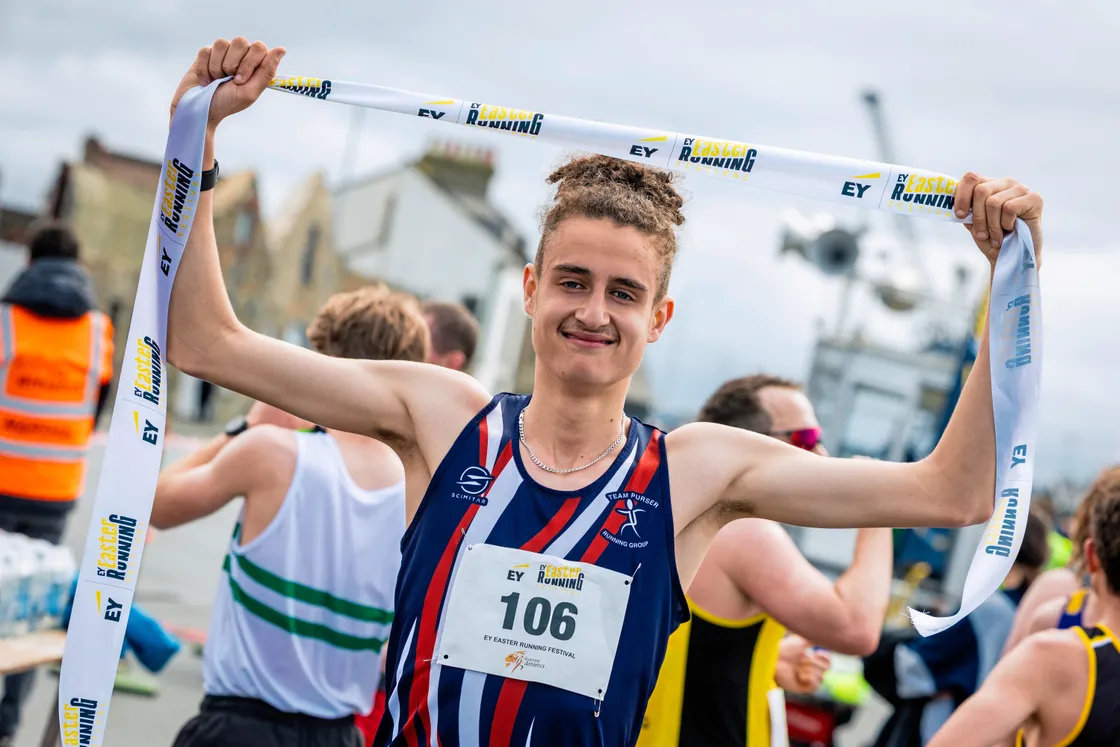 Jersey U20 Bradley Andrews-Callec claimed an impressive individual victory in the concluding 10k.