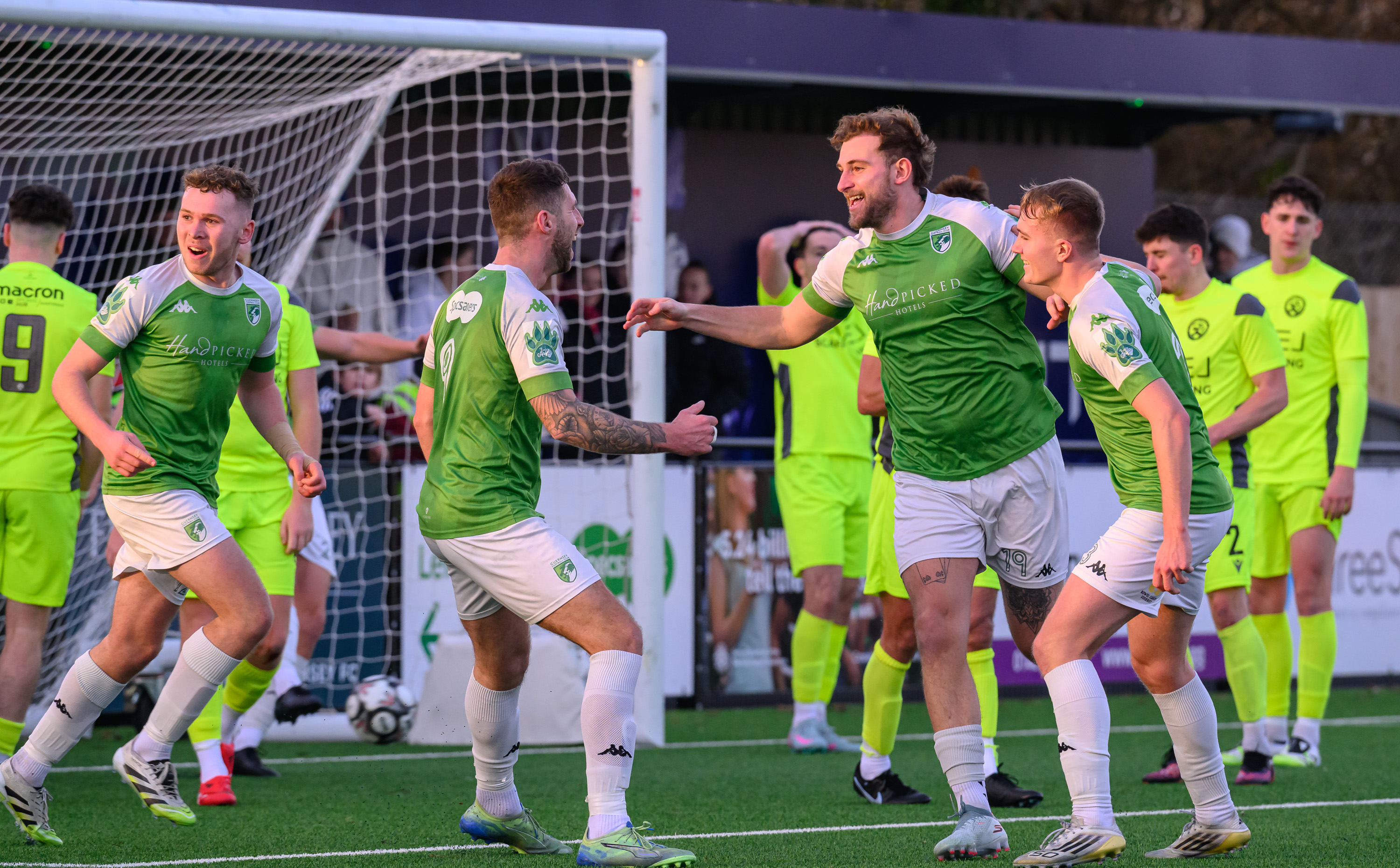 GFC overcome in-form Eastbourne to stay third