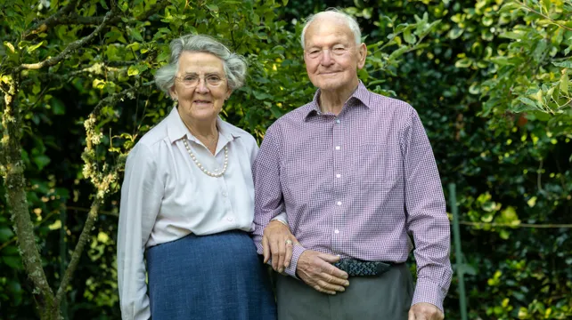 The magic is still there for diamond wedding couple