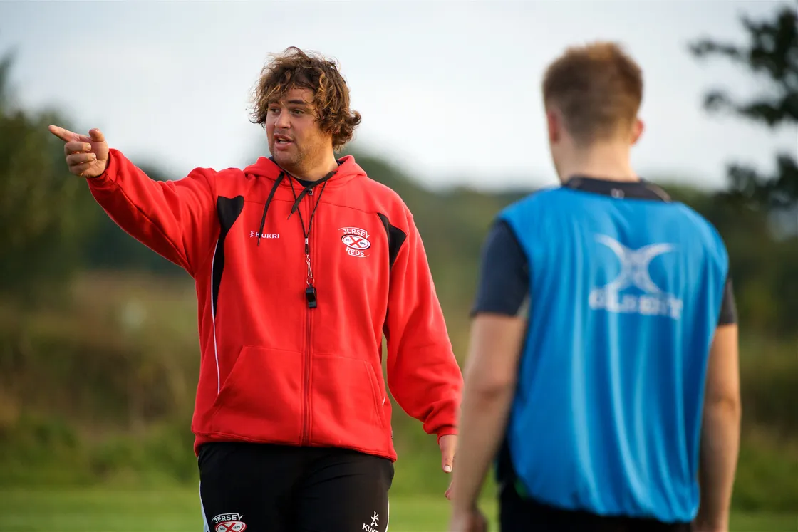 ‘It’s really exciting times,’ said Jersey director of rugby Myles Landick, who will take charge of the CI side.