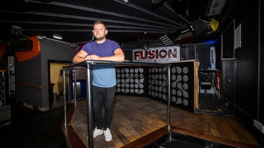 Fusion Nightclub owner Alex Lock expects the business to be very busy following the move into phase five from Saturday 20 June.                                                                       (Picture by Sophie Rabey, 28359029)