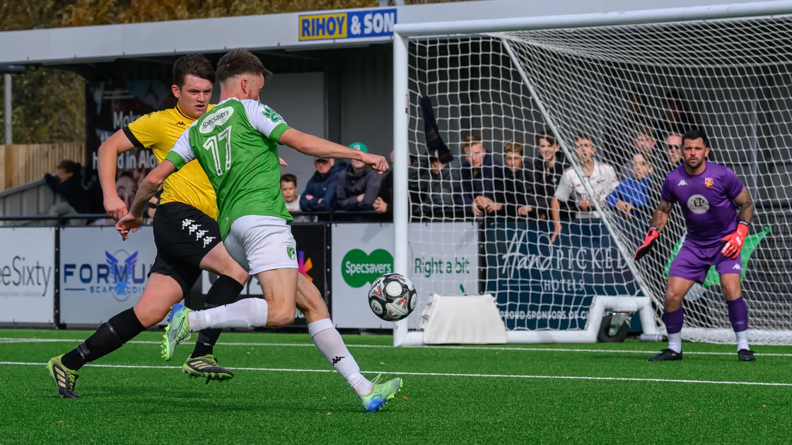 Three goals in the last 12 minutes saw Pagham take the points and rise to fourth, three places and two points ahead of Guernsey